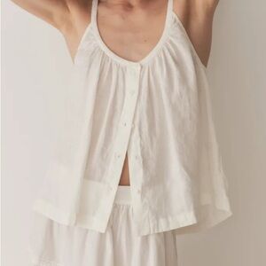 Doen Nalina Linen Top XS salt